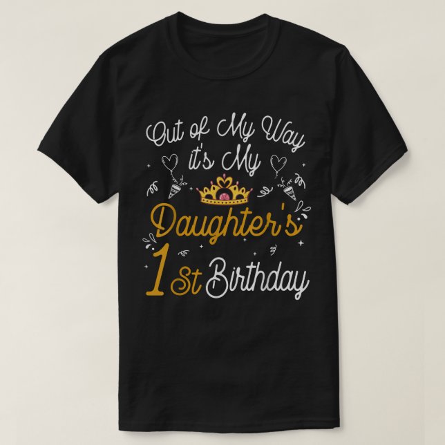 Es ist mein erster Geburtstag T-Shirt (Design vorne)
