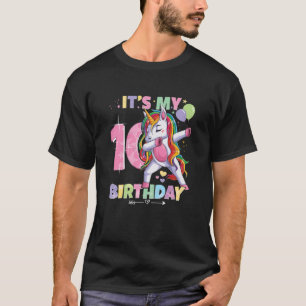 Es ist mein Geburtstag 10. Geburtstag Mädchen 10 J T-Shirt