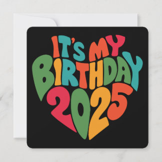 Es ist mein Geburtstag 2025