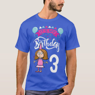 Es ist mein Geburtstag 3 Themed Fairy Birthday T-Shirt