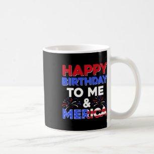 Es ist mein Geburtstag 4. Juli American Independen Kaffeetasse