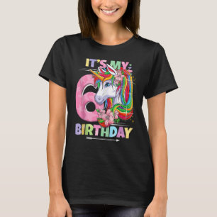 Es ist mein Geburtstag, 6. Geburtstagsmädchen 6 Ja T-Shirt
