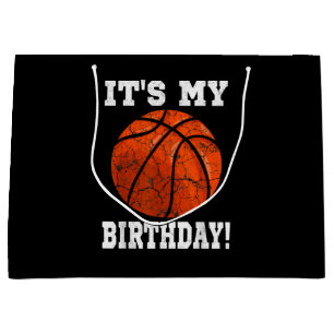 Es ist mein Geburtstag Basketballliebhaber-Geschen Große Geschenktüte