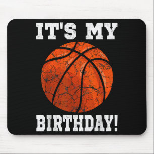 Es ist mein Geburtstag Basketballliebhaber Geschen Mousepad