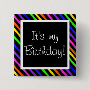 Es ist mein Geburtstag! Button