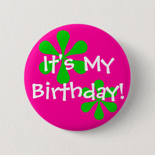 Es ist mein Geburtstag! Button