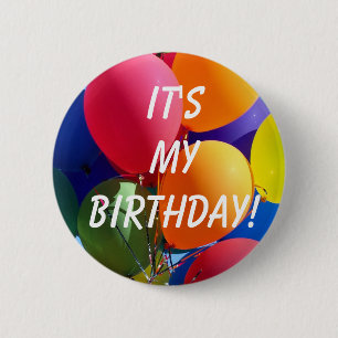 Es ist mein Geburtstag! Button