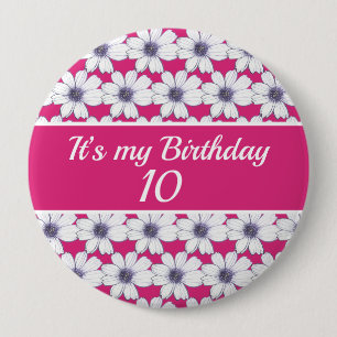 Es ist mein Geburtstag "Custom Birthday" Button
