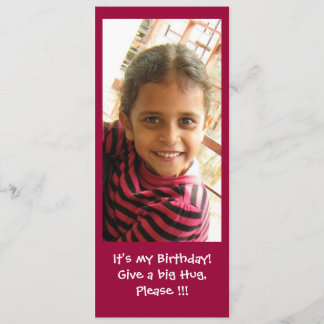 Es ist mein Geburtstag Einladung