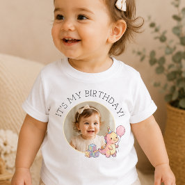 Es ist mein Geburtstag Erstelle Dein eigenes Baby- Baby T-shirt