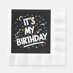 Es ist mein Geburtstag für Jungs Mädchen Kinder Mä Serviette