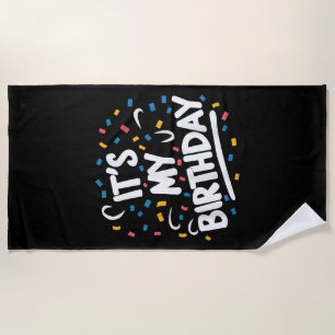 Es ist mein Geburtstag für Jungs Mädchen Kinder Mä Strandtuch