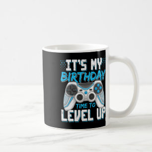 Es ist mein Geburtstag Gamer Level Up Videospiel P Kaffeetasse