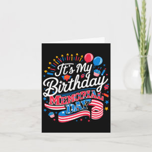Es ist mein Geburtstag Gedenktag cool retro lustig Karte