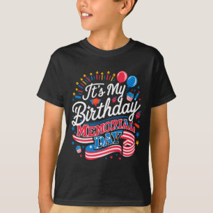 Es ist mein Geburtstag Gedenktag cool retro lustig T-Shirt