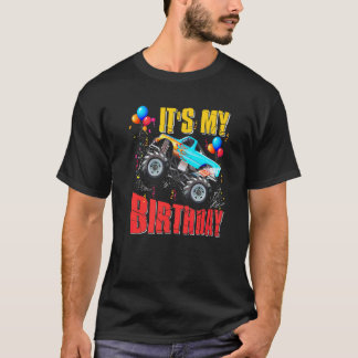 Es ist mein Geburtstag Jungen Monster Truck Auto p T-Shirt