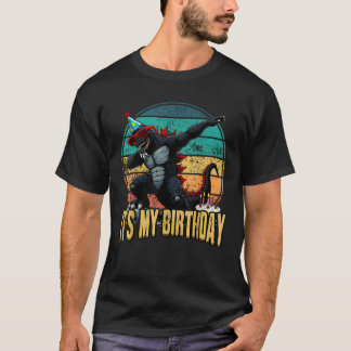 Es ist mein Geburtstag Kaiju Dabbing Monster Lover T-Shirt
