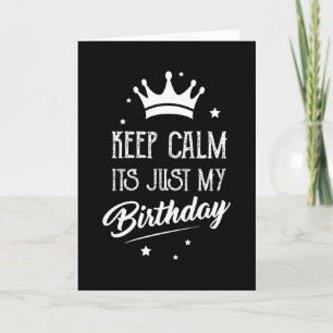 Es ist mein Geburtstag Karte