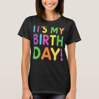 Es ist mein Geburtstag Kinder Mädchen Mädchen Teen T-Shirt