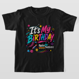 Es ist mein Geburtstag | Kinder T-Shirt | SpinNati