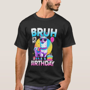 Es ist mein Geburtstag Lama Alpaka Sonnenbrille fü T-Shirt