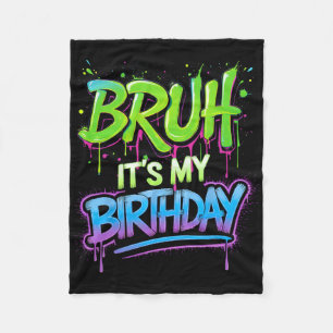 Es ist mein Geburtstag Lustiger Geburtstag Jungen  Fleecedecke