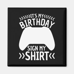 Es ist mein Geburtstag Mein Video Game Bday Party  Magnet