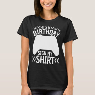 Es ist mein Geburtstag Mein Video Game Bday Party T-Shirt