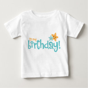 "Es ist mein Geburtstag" niedliche Starfish-Kinder Baby T-shirt