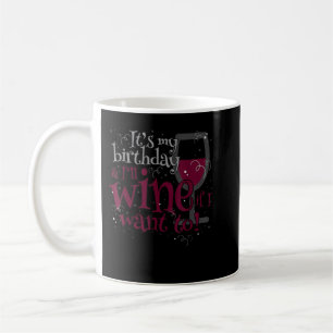 Es ist mein Geburtstag und ich weine, wenn ich zu Kaffeetasse