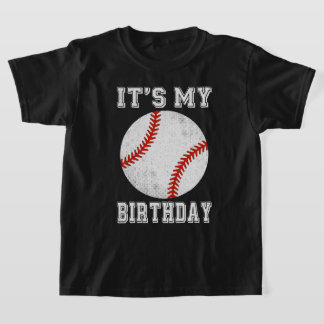 Es ist mein Geburtstags-Baseball-Design T-Shirt