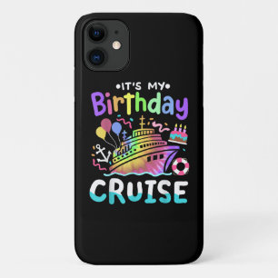 Es ist mein Geburtstags-Kreuzfahrt-Tie-Dye-Urlaubs Case-Mate iPhone Hülle