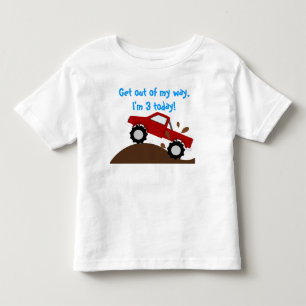 Es ist mein Geburtstags-Monster-LKW Kleinkind T-shirt