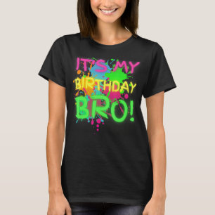 Es ist mein Geburtstagsbro Geburtstagsglühen Party T-Shirt
