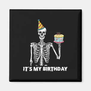 Es ist mein Geburtstagsparty Happy Halloween Gebur Magnet