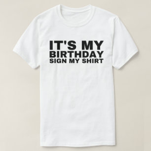 Es ist mein Geburtstagsschild, die Funny Boy Men D T-Shirt
