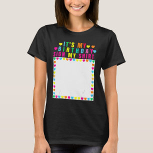 Es ist mein Geburtstagsschild meines Shirts Funny