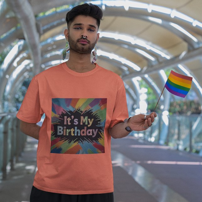 Es ist mein geometrischer Geburtstag T-Shirt (Von Creator hochgeladen)