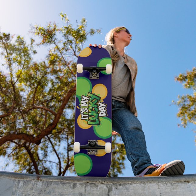 Es ist mein Glückstag, St. Patrick's Day Skateboard (Außenbereich 1)