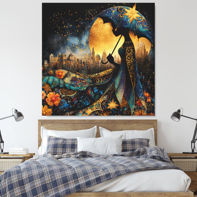 Es ist mein Leben Leinwanddruck (Insitu (Schlafzimmer))