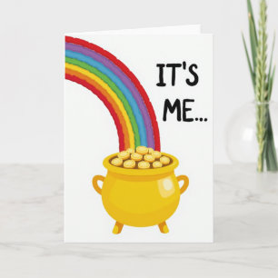 Es ist mein Regenbogen-Goldtopf-Karten Karte