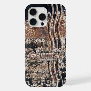 Es ist mein Stil GRUNGE rostige Buchstaben iPhone 15 Pro Max Hülle