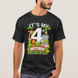 Es ist mein viertjähriges Tierheim Niedlich 4 Jahr T-Shirt