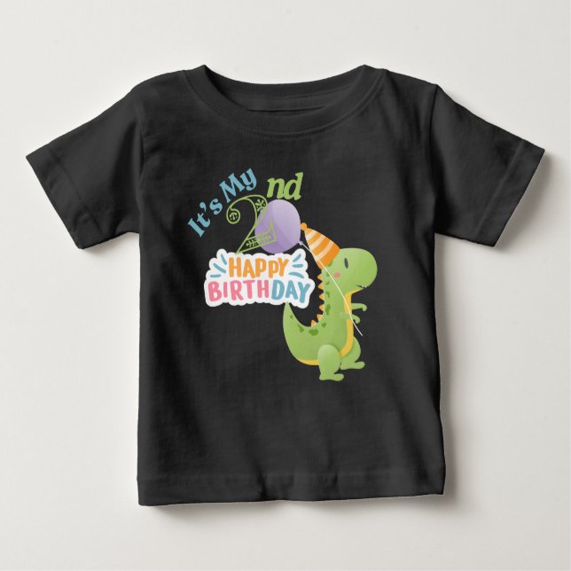 Es ist mein zweiter Geburtstag Baby T-shirt (Vorderseite)
