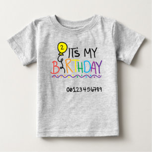 Es ist mein zweiter Geburtstag Baby T-shirt
