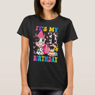 Es ist meine 11. Geburtstagskuh Mädchen 11 Jahre a T-Shirt