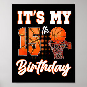 Es ist meine 15. Geburtstags-Skelett-Themenparty 1 Poster