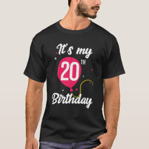 Es ist meine 20. Geburtstagsfeier B-Tag 20 Jahre a T-Shirt