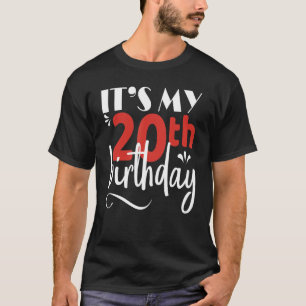 Es ist meine 20. Geburtstagsfeier T-Shirt