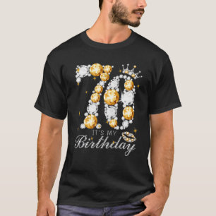Es ist meine 70. Geburtstagskarte der Königin der T-Shirt